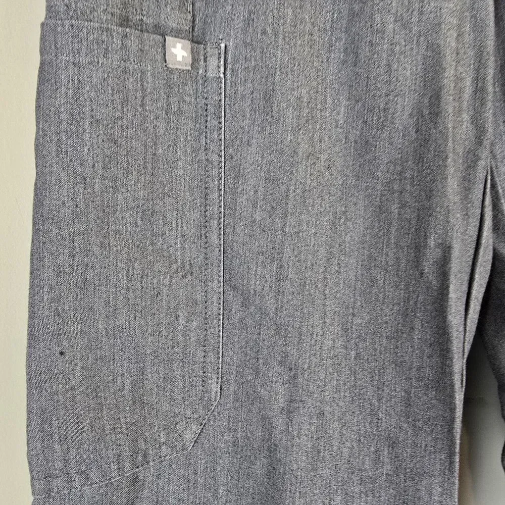 FIGS Pants Technical Collection‎ Kade Cargo Scrub Gray Womens XS/T .E132